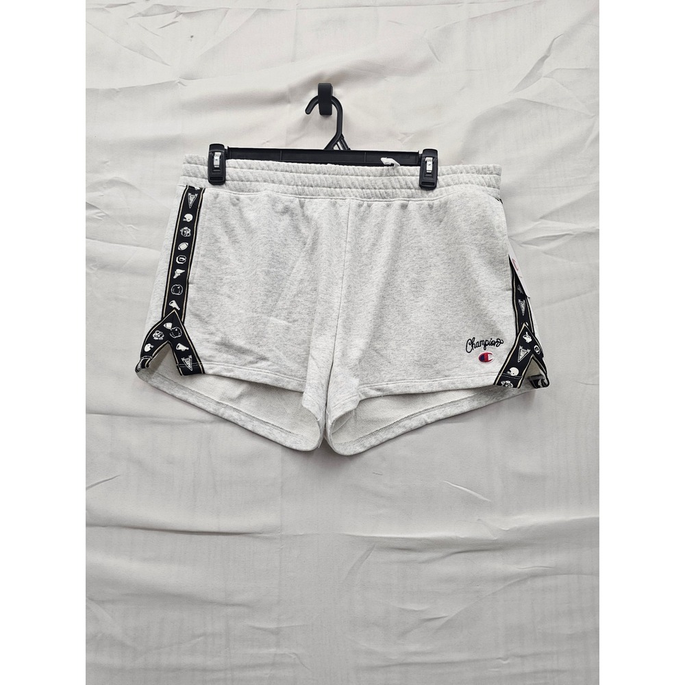 Champion Elective Short Motif Taping Ash Heather XXL CPW253SH04026‎ Womens